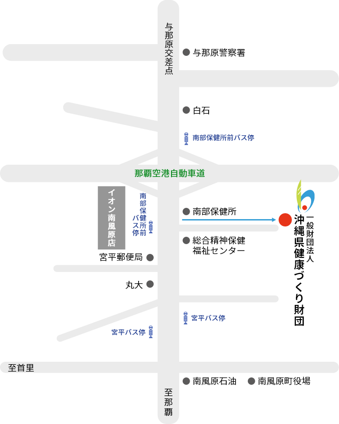 健康づくり財団地図